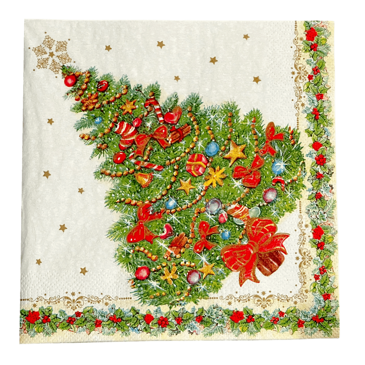 Dinner Napkins in "Christmas Tree" by MAKI | SLGW-024601