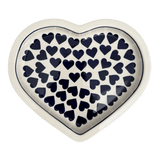 Plate, Heart-Shaped, 10.25" in "Whole Hearted" by Manufaktura | T118T-SEDU