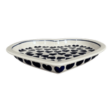 Plate, Heart-Shaped, 10.25" in "Whole Hearted" by Manufaktura | T118T-SEDU