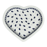 Plate, Heart-Shaped, 10.25" in "Heart-2-Heart" by Manufaktura | T118T-SE