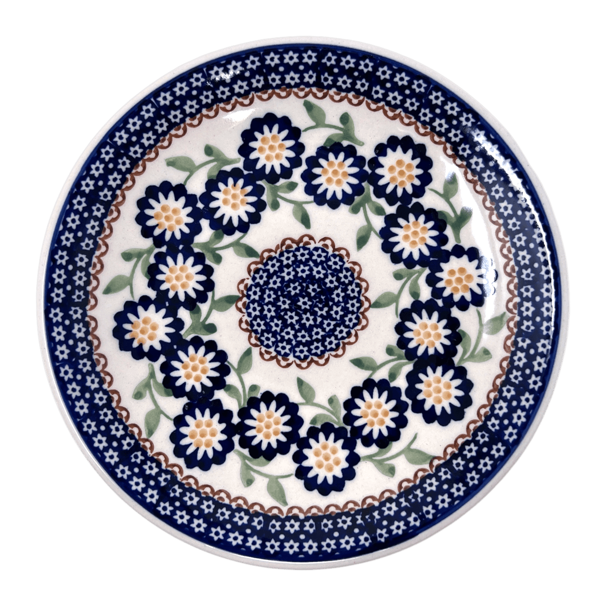 Plate, Round, Dessert, 6.5" in "Mums the Word" by Manufaktura | T130T-P178