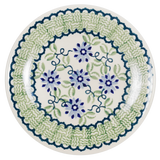 Plate, Round, Dessert, 6.5" in "Woven Blues" by Manufaktura | T130T-P182