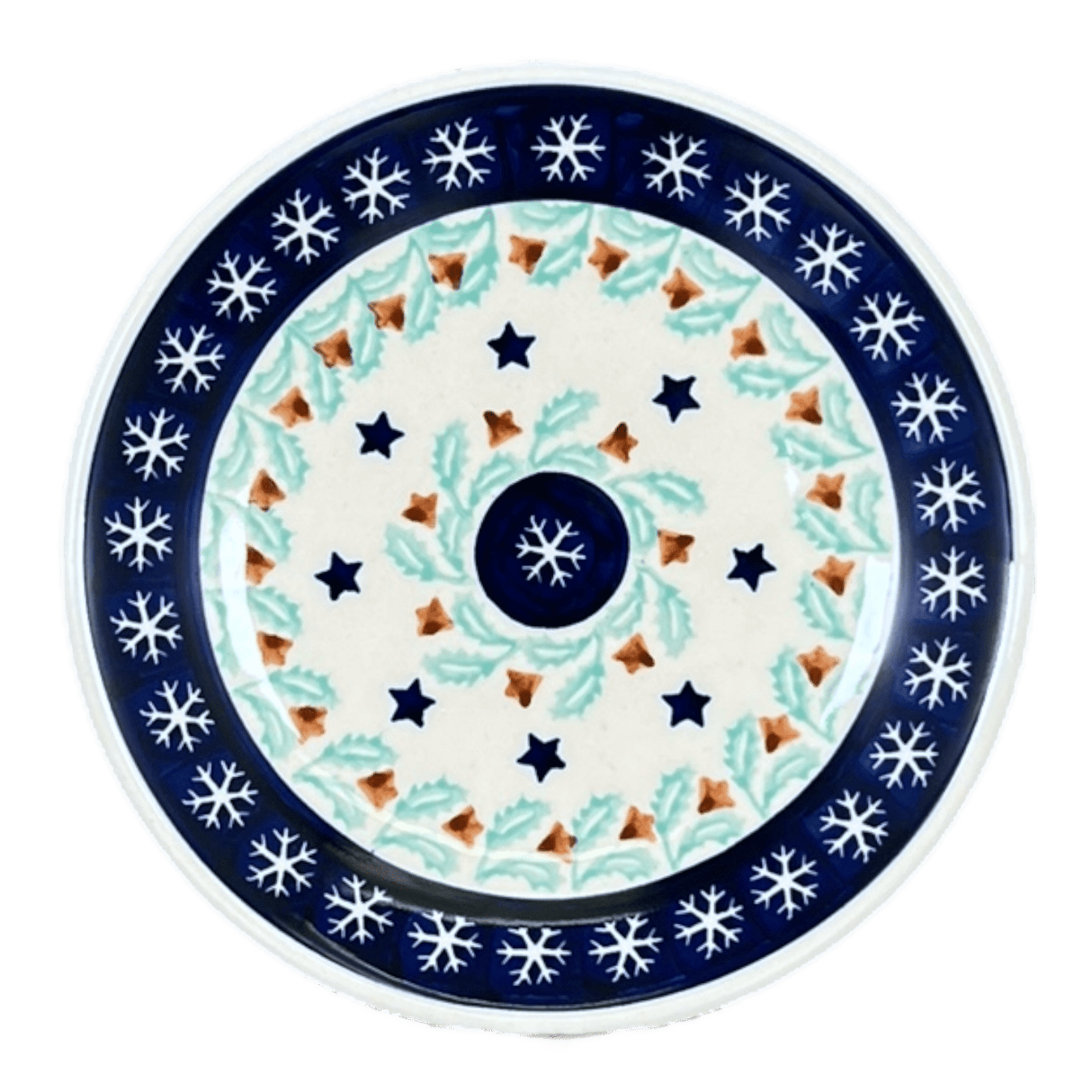 Plate, Round, Dessert, 6.5" in "Starry Wreath" by Manufaktura | T130T-PZG
