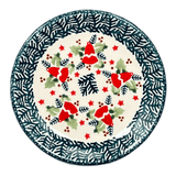 Plate, Round, Dessert, 6.5" in "Evergreen Bells" by Manufaktura | T130U-PZDG