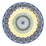 Plate, Round, Dessert, 7.25" in "Hypnotic Night" by Manufaktura | T131M-CZZC