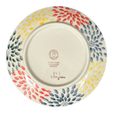 Plate, Round, Dessert, 7.25" in "Zinnia Bouquet" by Manufaktura | T131S-IS05