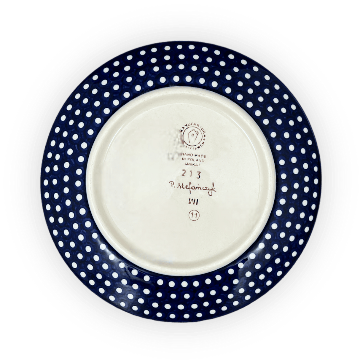 Plate, Round, Dessert, 7.25" in "Forget Me Not Bouquet" by Manufaktura | T131S-PS28