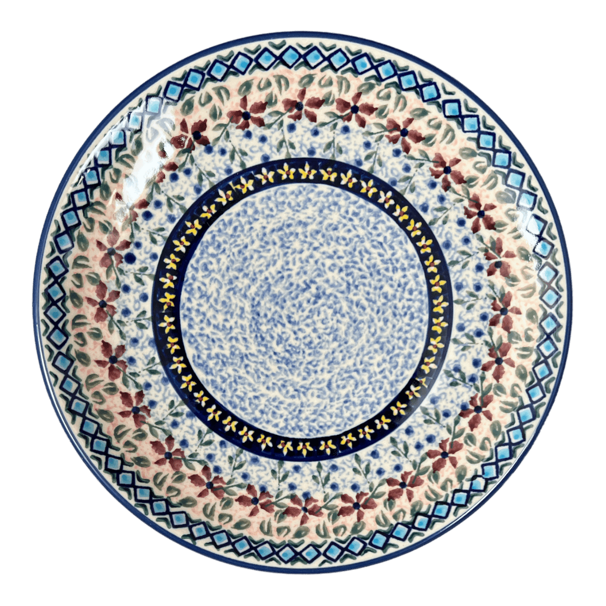 Plate, Round, Dessert, 7.25" in "Lilac Fields" by Manufaktura | T131S-WK75