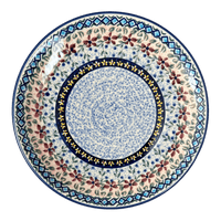 A picture of a Polish Pottery 7.25" Dessert Plate (Lilac Fields) | T131S-WK75 as shown at PolishPotteryOutlet.com/products/7-25-dessert-plate-lilac-fields-t131s-wk75