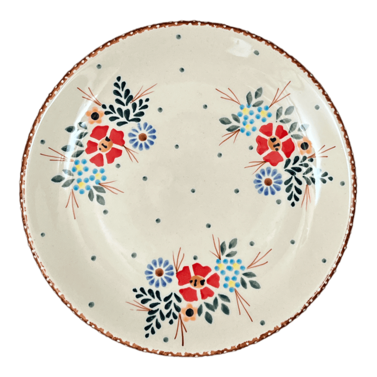 Plate, Round, Dessert, 7.25" in "Country Pride" by Manufaktura | T131T-GM13