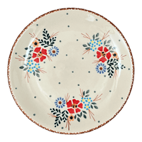 A picture of a Polish Pottery 7.25" Dessert Plate (Country Pride) | T131T-GM13 as shown at PolishPotteryOutlet.com/products/725-dessert-plate-country-pride