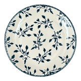 Plate, Round, Dessert, 7.25" in "Green Spray" by Manufaktura | T131T-LISZ