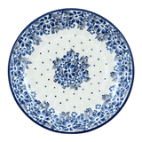 Plate, Round, Dessert, 7.25" in "Winter Hibiscus" by Manufaktura | T131U-JZ42