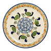 Polish Pottery 7.25" Dessert Plate (Ducks in a Row) | T131U-P323 at PolishPotteryOutlet.com