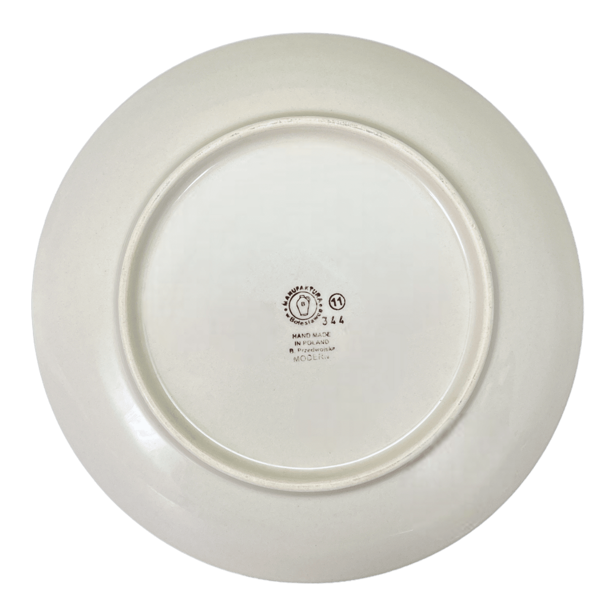 Plate, Round, Dinner, 10" in "Hypnotic Night" by Manufaktura | T132M-CZZC