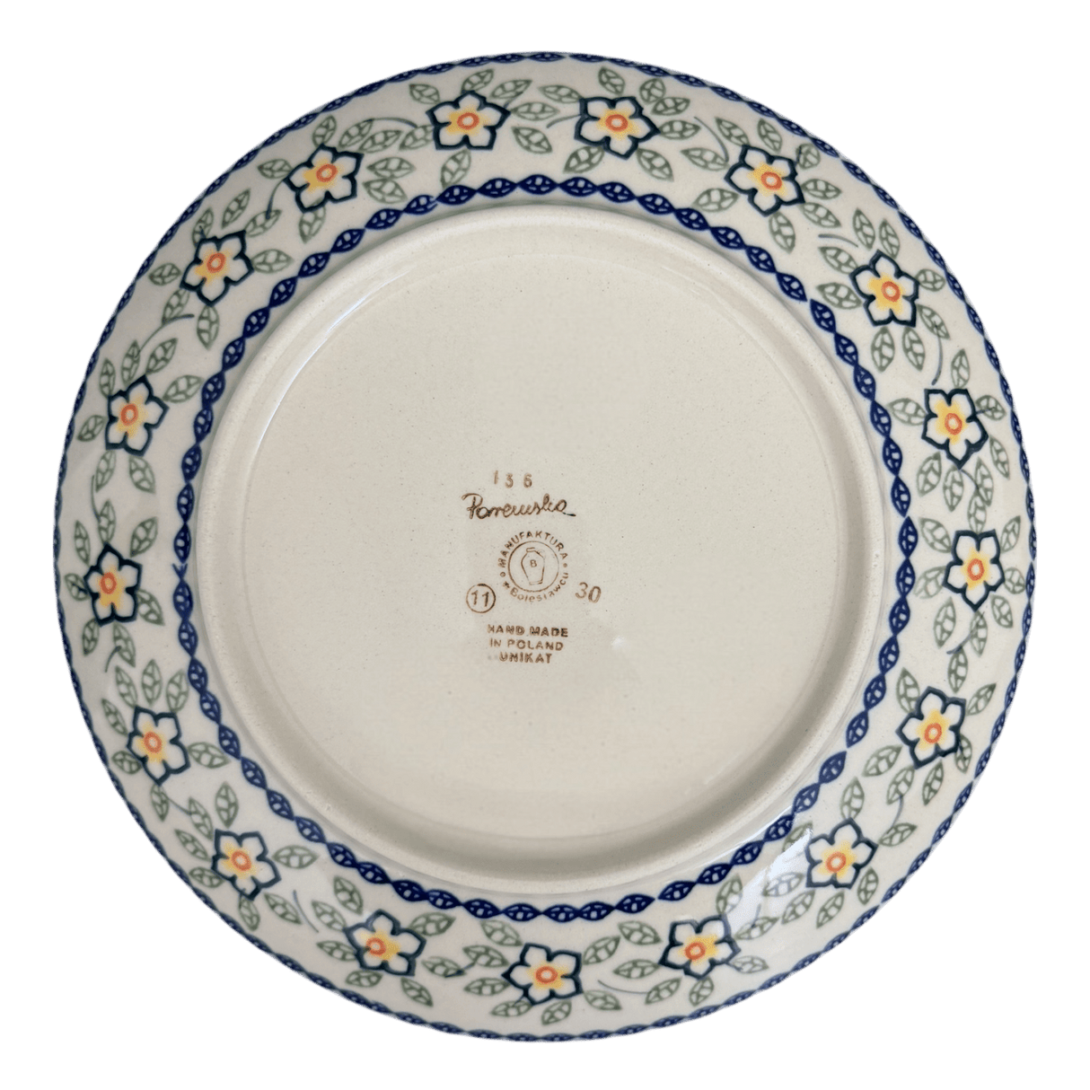 Plate, Round, Dinner, 10" in "Sunrise Jasmine" by Manufaktura | T132S-DP1