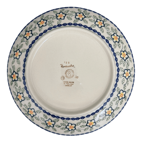 Plate, Round, Dinner, 10" in "Sunrise Jasmine" by Manufaktura | T132S-DP1
