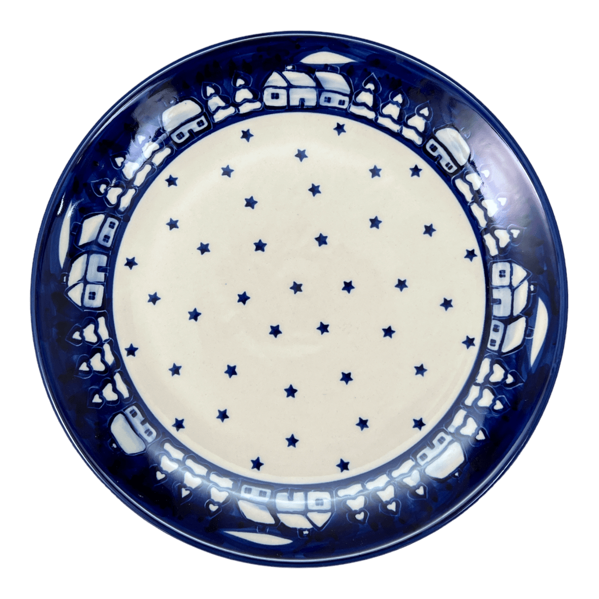 Plate, Round, Dinner, 10" in "Winter's Eve" by Manufaktura | T132S-IBZ