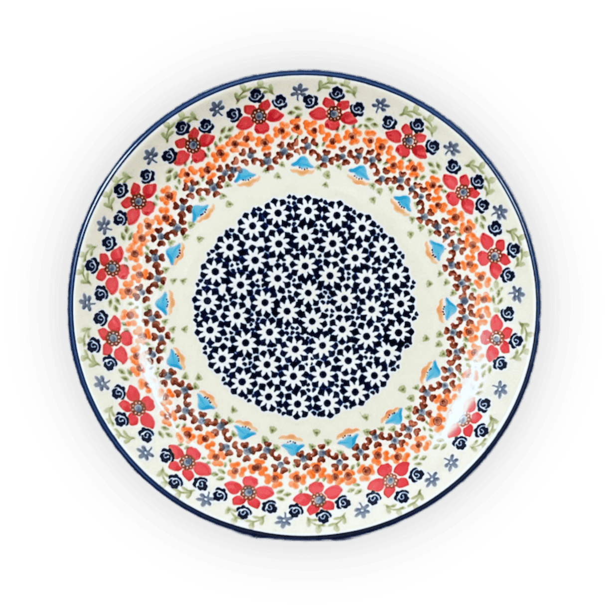 Plate, Round, Dinner, 10" in "Stellar Celebration" by Manufaktura | T132S-P309