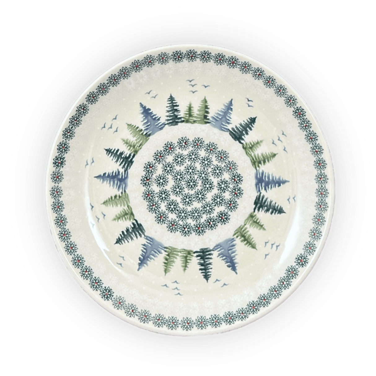 Plate, Round, Dinner, 10" in "Pine Forest" by Manufaktura | T132S-PS29