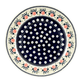 Plate, Round, Dinner, 10" in "Apple Dot" by Manufaktura | T132T-70B