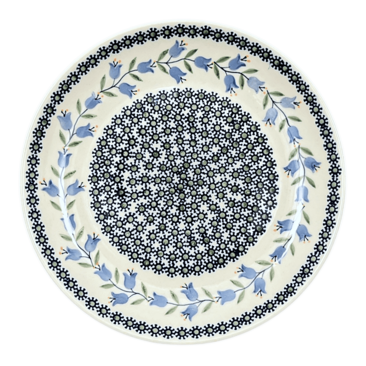 Plate, Round, Dinner, 10" in "Lily of the Valley" by Manufaktura | T132T-ASD