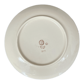 Polish Pottery 10" Dinner Plate (Christmas Chapel) | T132T-CHDK Additional Image at PolishPotteryOutlet.com