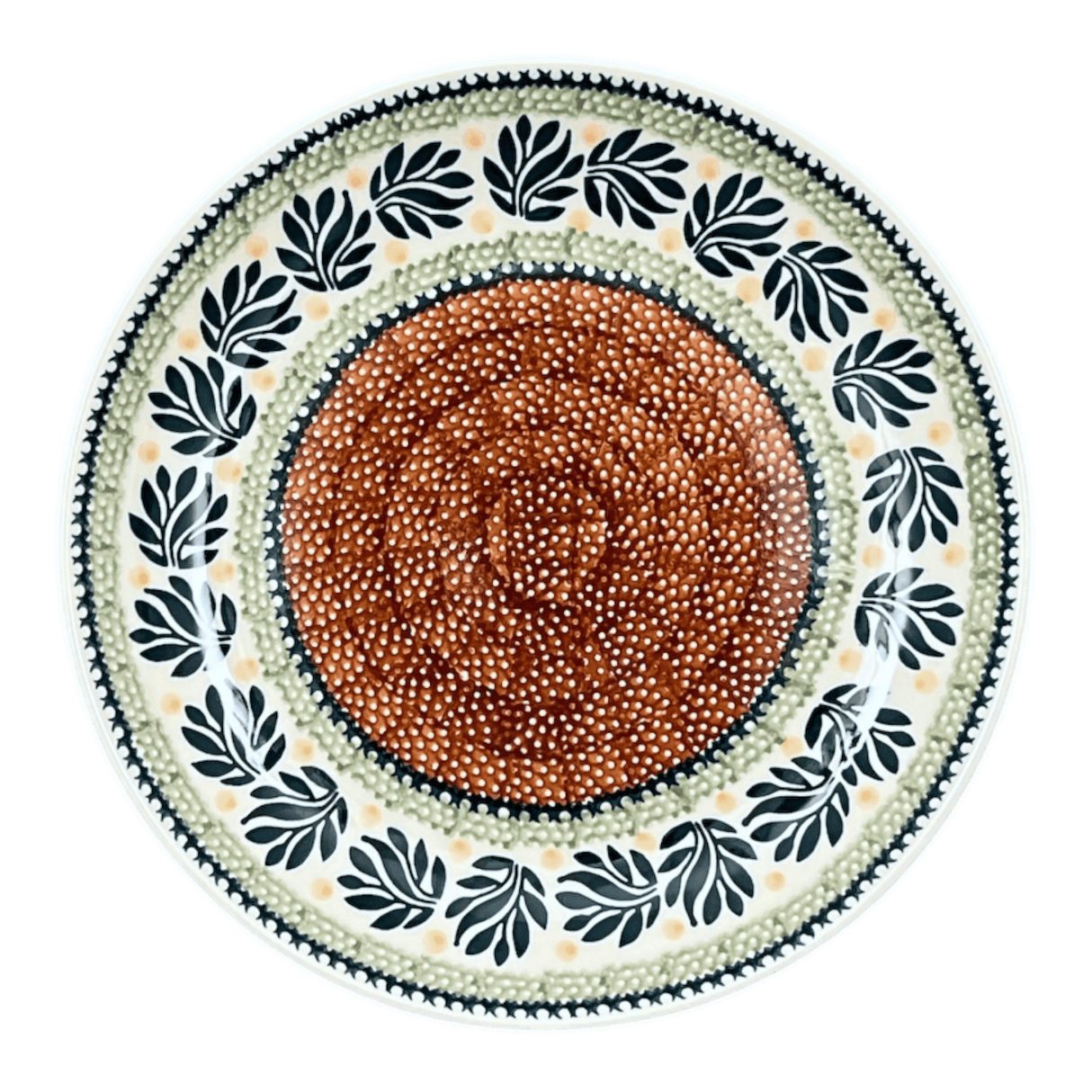 Plate, Round, Dinner, 10" in "Jungle Flora" by Manufaktura | T132T-DPZG