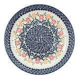 Plate, Round, Dinner, 10" in "Flower Power" by Manufaktura | T132T-JS14