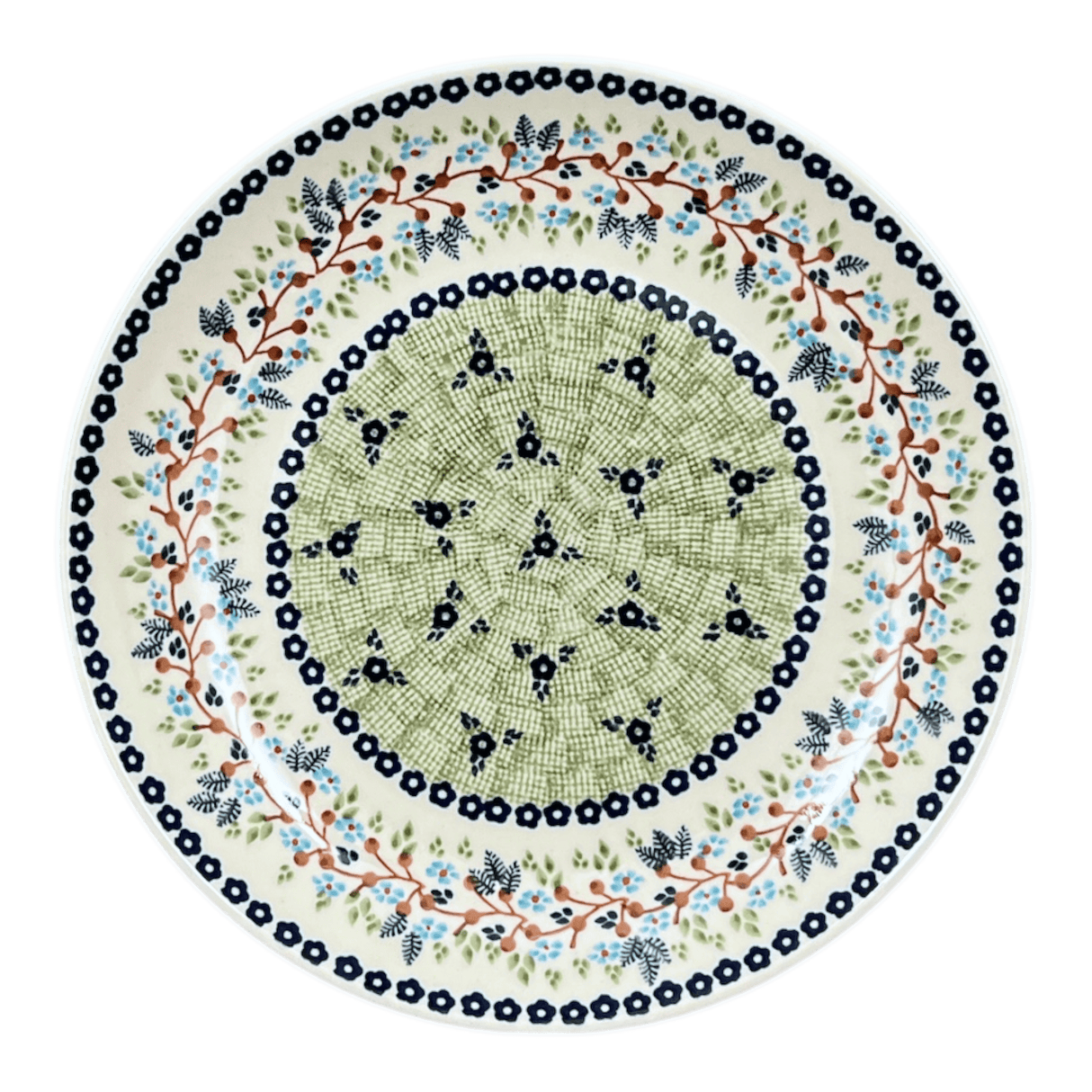 Plate, Round, Dinner, 10" in "Spring's Promise" by Manufaktura | T132T-KK03