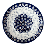 Plate, Round, Dinner, 10" in "Peacock Dot" by Manufaktura | T132U-54K