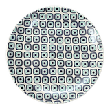 Plate, Round, Dinner, 10" in "Green Retro" by Manufaktura | T132U-604A