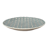 Plate, Round, Dinner, 10" in "Green Retro" by Manufaktura | T132U-604A
