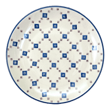 Plate, Round, Dinner, 10" in "Diamond Quilt" by Manufaktura | T132U-AS67