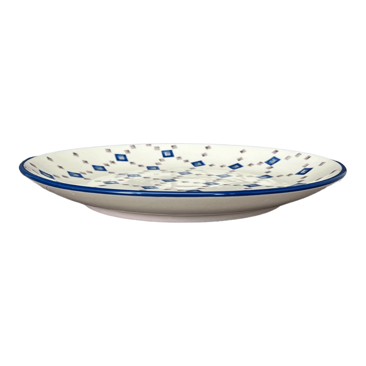 Plate, Round, Dinner, 10" in "Diamond Quilt" by Manufaktura | T132U-AS67