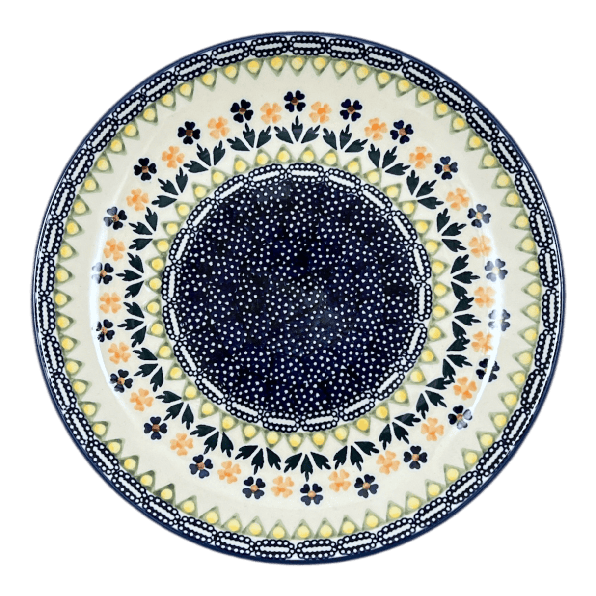 Plate, Round, Dinner, 10" in "Garden Glory" by Manufaktura | T132U-DST