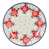 Plate, Round, Dinner, 10" in "Zinnia Zest" by Manufaktura | T132U-IS01