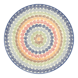 Plate, Round, Soup Plate, 9.25" in "Speckled Rainbow" by Manufaktura | T133M-AS37