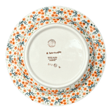 Plate, Round, Soup Plate, 9.25" in "Peach Blossoms" by Manufaktura | T133S-AS46