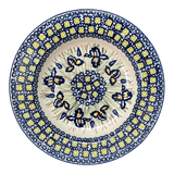 Plate, Round, Soup Plate, 9.25" in "Iris" by Manufaktura | T133S-BAM