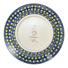 Polish Pottery Soup Plate (Iris) | T133S-BAM Additional Image at PolishPotteryOutlet.com