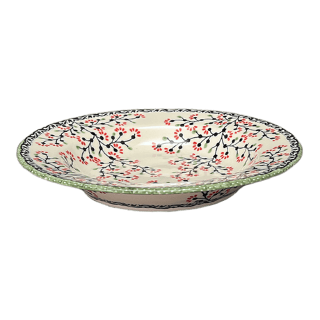 Plate, Round, Soup Plate, 9.25" in "Cherry Blossoms" by Manufaktura | T133S-DPGJ