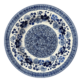 Plate, Round, Soup Plate, 9.25" in "Blue Life" by Manufaktura | T133S-EO39