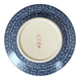 Plate, Round, Soup Plate, 9.25" in "Blue Life" by Manufaktura | T133S-EO39