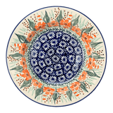 Plate, Round, Soup Plate, 9.25" in "Sun-Kissed Garden" by Manufaktura | T133S-GM15