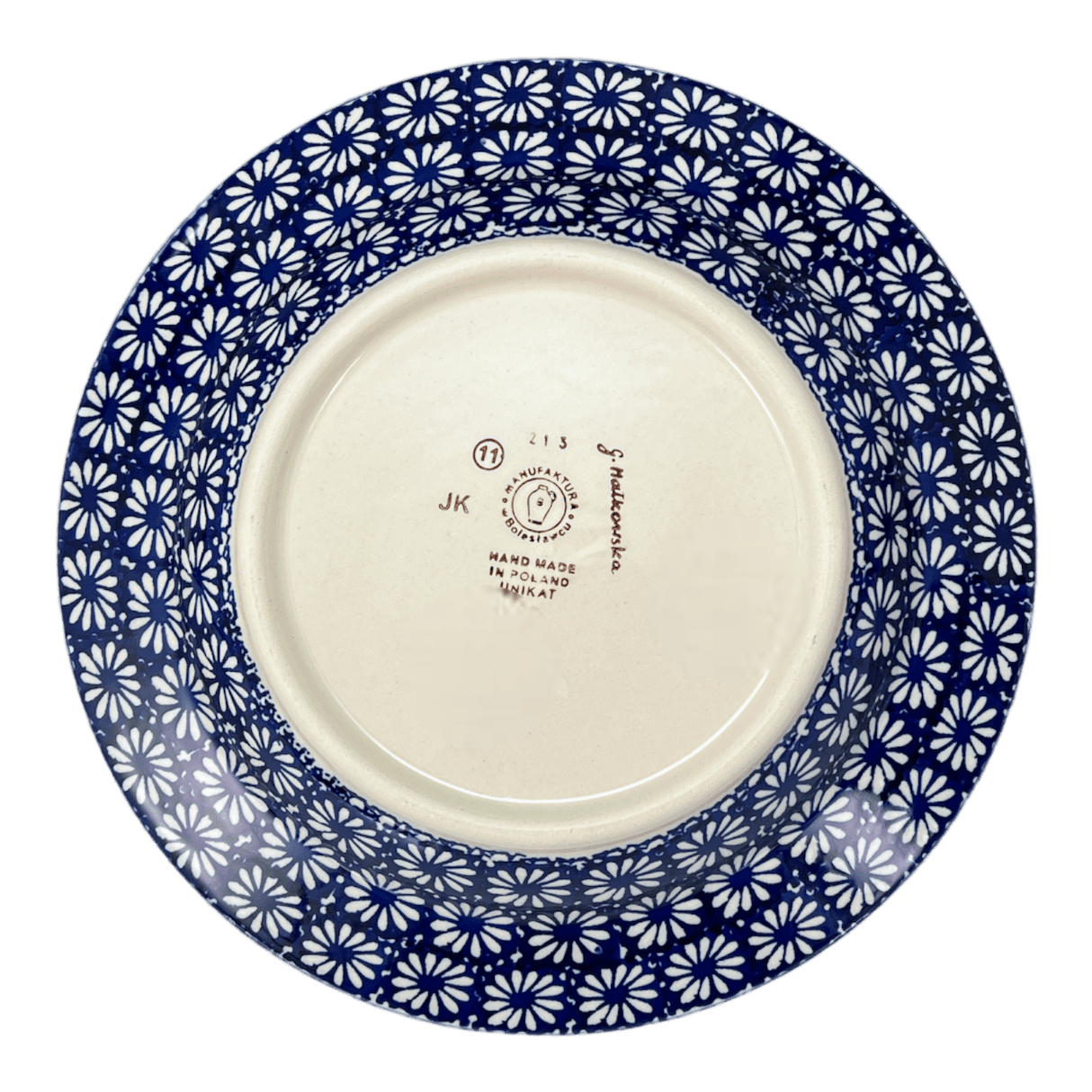 Plate, Round, Soup Plate, 9.25" in "Sun-Kissed Garden" by Manufaktura | T133S-GM15