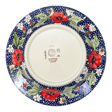 Plate, Round, Soup Plate, 9.25" in "Poppies & Posies" by Manufaktura | T133S-IM02