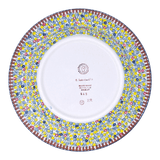Plate, Round, Soup Plate, 9.25" in "Wild Horses" by Manufaktura | T133S-INK1