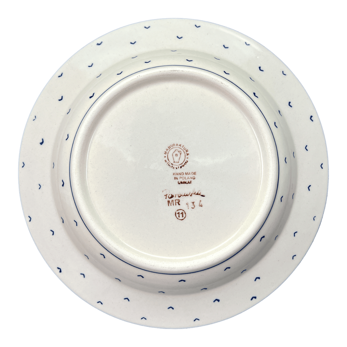 Plate, Round, Soup Plate, 9.25" in "Autumn Harvest" by Manufaktura | T133S-LB