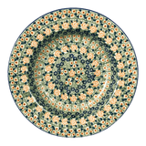 Plate, Round, Soup Plate, 9.25" in "Perennial Garden" by Manufaktura | T133S-LM